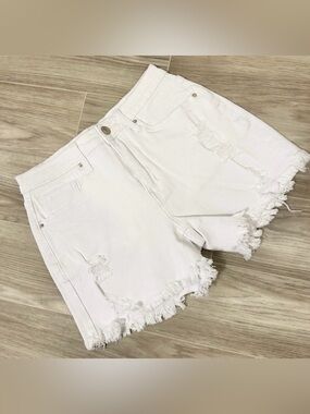 NWOT Distressed Denim Shorts